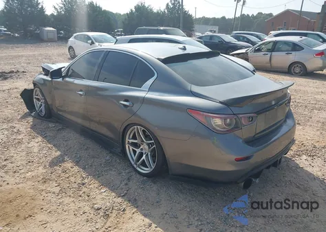 2015 Infiniti Q50 Premium/Sport из США, поврежденный, VIN JN1BV7AP0FM348433